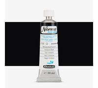 Schmincke : Norma Blue : Water Mixable Oil : 35ml : Mineral Black