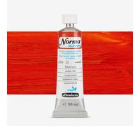 Schmincke : Norma Blue : Water Mixable Oil : 35ml : Poppy Red