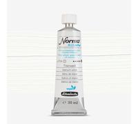 Schmincke : Norma Blue : Water Mixable Oil : 35ml : Titanium White