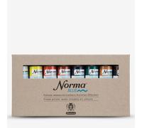 Schmincke : Norma Blue : Water Mixable Oil : Cardboard Set : Daily Painting : 7x35ml