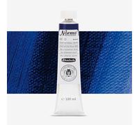 Schmincke : Norma : 'Traditional' Artists' Oil : 120ml : Ultramarine Blue Deep