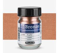 Schmincke : Oil Bronze Powder : 50ml : Copper