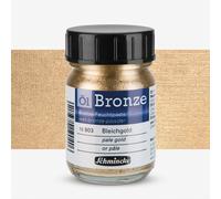 Schmincke : Oil Bronze Powder : 50ml : Pale Gold
