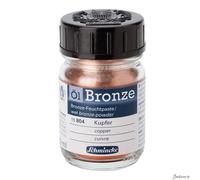 Schmincke Oil Bronze Powder Copper 50ml For Metallic Effects On Oil Paintings