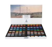 Schmincke - Pastel, 120 colours, multi-purpose, 77 120 097, cardboard set with 120 half pastel pencils, handmade pastels, brilliant, velvety matt, highly lightfast colours