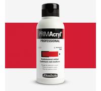 Schmincke : Primacryl : Professional Fluid Acrylic Paint : 250ml : Cadmium Red Medium
