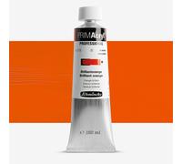 Schmincke : Primacryl : Professional Heavy Body Acrylic Paint : 150ml : Brilliant Orange