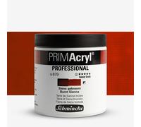 Schmincke : Primacryl : Professional Heavy Body Acrylic Paint : 237ml : Burnt Sienna