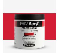 Schmincke : Primacryl : Professional Heavy Body Acrylic Paint : 237ml : Cadmium Red Medium