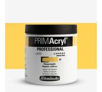 Schmincke : Primacryl : Professional Heavy Body Acrylic Paint : 237ml : Naples Yellow