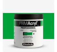 Schmincke : Primacryl : Professional Heavy Body Acrylic Paint : 237ml : Permanent Green Light