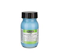 Schmincke - Rubbing crepe coloured, 100 ml, 50 303 055, blue masking fluid for covering areas on watercolour paper, smooth drawing cardboard, ammonia-free, glass bottle