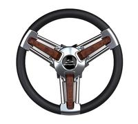 Schmitt & Ongaro Marine BURANO Steering Wheel Black/BURL