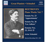 Schnabel - BEETHOVEN: Piano Sonatas Nos. 22-26