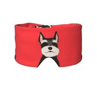 Schnauzer Buddy Dog, Full Eye Covers Light Blocking Eye Mask Sleep Eye and Ear Muffs