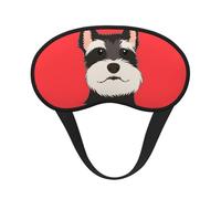 Schnauzer Buddy Dog, Full Eye Covers Light Blocking Eye Masks Blackout Sleep Eye Muffs