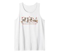 Schnauzer Channeling Inner Pumpkin Fall Dog Tank Top