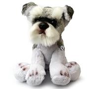 Schnauzer Cuddly Toy Dog Grey Plush Toy Tuska Cuddly Toys