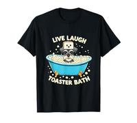 Schnauzer Live Laugh Toaster Bath T-Shirt