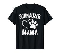 Schnauzer Mama Gift Dog Lover Apparel Schnauzers Mom T-Shirt