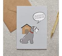 Schnauzer New Home Card