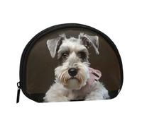 Schnauzer Printed Coin Purse Pouch-Shell Pouch Wallet,Mini Storage Bag,Cosmetic Bagholder for Woman Girls