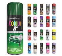 SCHNAZZ 1 x All Purpose Forest Green Aerosol Spray Paint 400ml Fast Dry, Quick Drying Spray and Excellent Coverage for Wood, Metal, Plastic, Glass and More