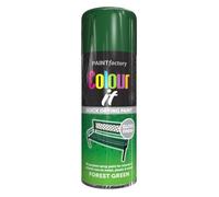 SCHNAZZ 4 x All Purpose Forest Green Aerosol Spray Paint 400ml Fast Dry, Quick Drying Spray and Excellent Coverage for Wood, Metal, Plastic, Glass and More