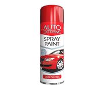 SCHNAZZ 4 x Auto Extreme Red Gloss Aerosol Spray Paint 250ml, Professional Quality, Perfect Finish, Multipurpose Exterior and Interior Spray for Cars, Bikes,Vans, Metal, Wood and more