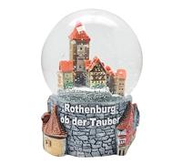 Schneekugelhaus Souvenir Snow Globe Culture City Rothenburg 30005