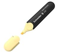 Schneider 1-5mm Pastel Yellow Highlighter, Job Highlighter with Maximum Brightness Ink