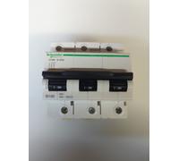 SCHNEIDER 100 AMP B CURVE 15kA TRIPLE POLE MCB CIRCUIT BREAKER C120H A9N18425