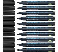 Schneider 130 Bullet Tip Permanent Marker - Black (Pack of 10)