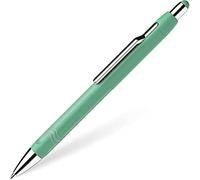Schneider Pen Retractable Ballpoint 138614 Epsilon - XB, Blue Ink, Permanent Refill, Mint Green