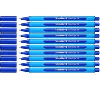 Schneider 152203 Ballpoint Pen Slider Edge with Cap XB Blue Barrel Colour, Blue (Pack of 10)