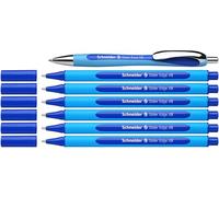 Schneider 152257 Slider Edge XB and Slider Rave XB Ballpoint Pen (Ink Colour: Blue) 6+1 Piece