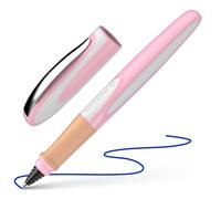 Schneider 187814 Ray Rollerball Pen (Refillable with Standard Ink Cartridges, Suitable for Right and Left-Handed Users) Cherry Blossom