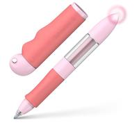 Schneider 188738 Base Senso Rollerball Pen for Beginners to Write - Pink/Red