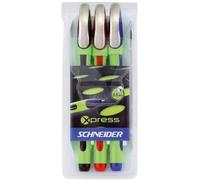 Schneider 190093 - Xpress Fineliner Pen Asstd Pk3