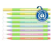 Schneider 191088 Line-Up Pastel Fineliner (Line Width 0.4 mm, Made of Bio-Based Plastic, Awarded with The Blue Angel), Pack of 8, Assorted