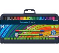 Schneider 191201 Link-It Fineliner, Pack of 10 Fineliner Standard Assorted Colours