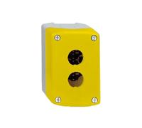 Schneider 2 Way Yellow Empty Control Station for 22mm Buttons