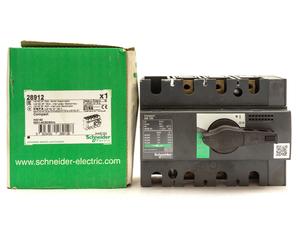SCHNEIDER 28912 DISCONNECT SWITCH INTERPACT INS160 3P 160A 160 AMP