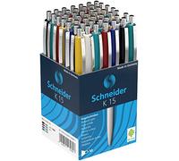 Schneider 3080 Ballpoint Pen K-15 Assorted Pack of 50