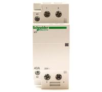 SCHNEIDER 40 AMP 40A DOUBLE POLE NO CONTACTOR 220/240V COIL A9C20842