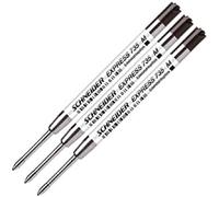 Schneider 77303, Ballpoint Refill 735M, Pack of 3, Black