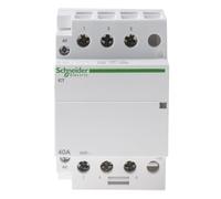 Schneider A9C20843 Contactor Ict 40A 3No 220-240 Vac, White