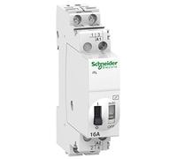Schneider A9C30112 Impulse Relay Itl 16A 2P 24Vac/12Vdc, White, Set Of 12 Piece