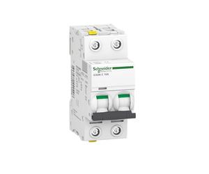 Schneider A9F04210 Circuit Breaker iC60N, 2P, 10A, C Characteristics