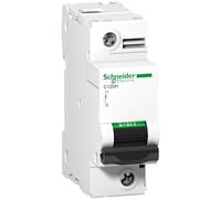 Schneider A9N18447 C120H 1P 100A C MCB Miniature Circuit Breaker, White